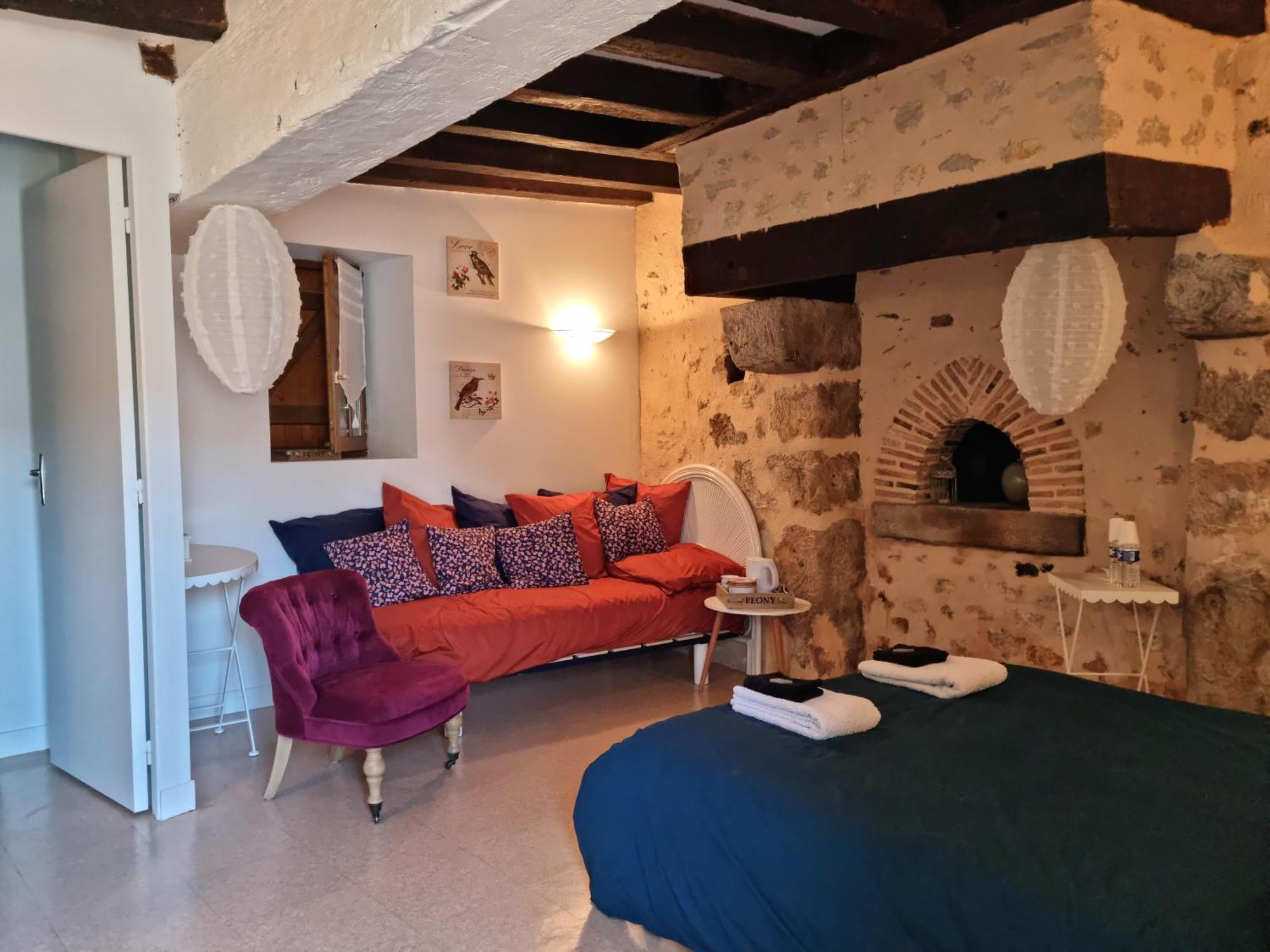 L 'Aupinouse Chambre Double Pivoine Avec Salle D'Eau Privative La Suze-sur-Sarthe Exteriör bild