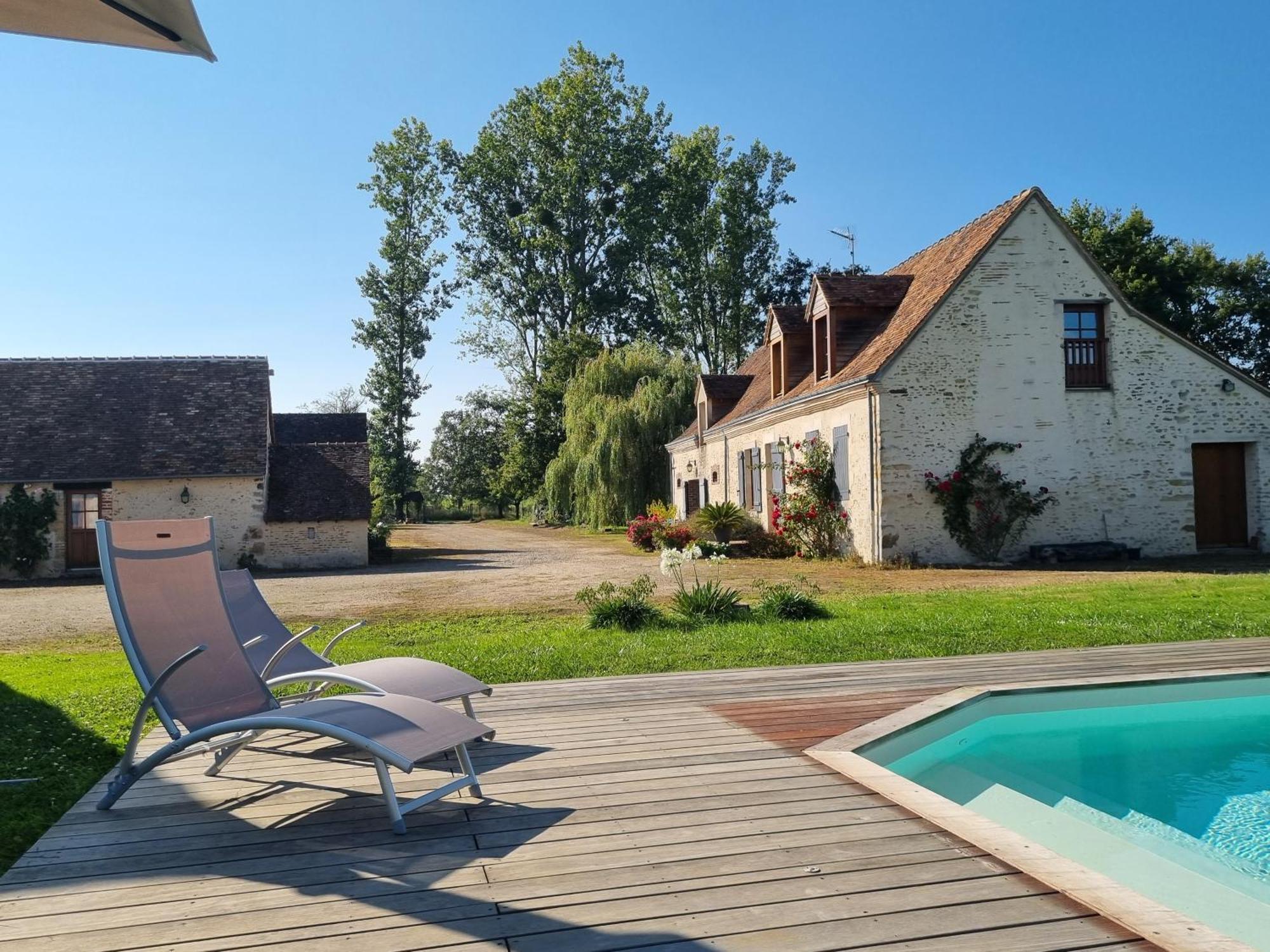 L 'Aupinouse Chambre Double Pivoine Avec Salle D'Eau Privative La Suze-sur-Sarthe Exteriör bild